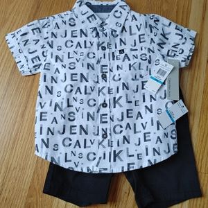 Calvin Klein Two Piece Set 24 Months